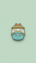 Custom Cruise Ship Magnet