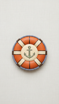 Portside Orange Lifebuoy Magnet