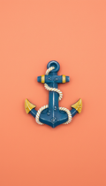 Nautical Motif Anchor Magnet