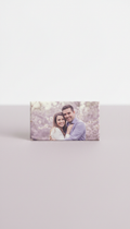 Anniversary couple photo magnet
