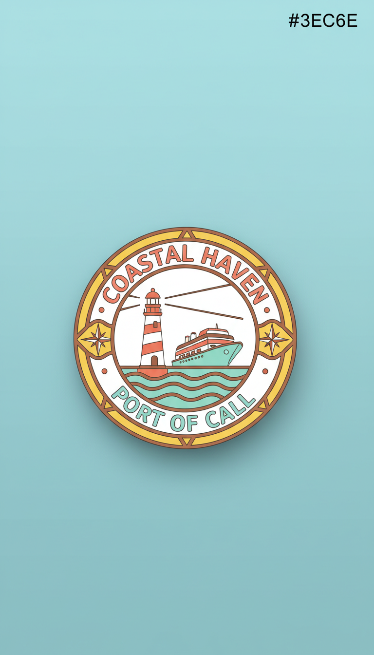 Personalized Destination Port Magnet
